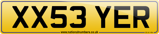 XX53 YER