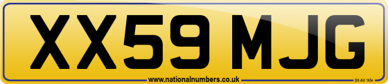 XX59 MJG
