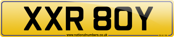 XXR 80Y