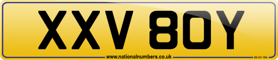 XXV 80Y