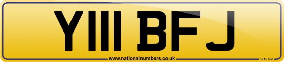 Y111 BFJ