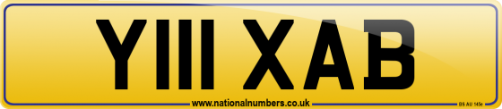 Y111 XAB