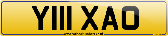 Y111 XAO