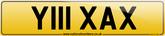 Y111 XAX