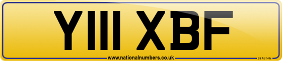 Y111 XBF
