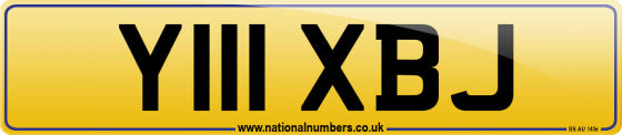 Y111 XBJ