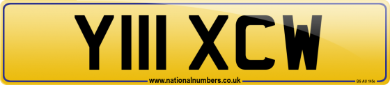 Y111 XCW