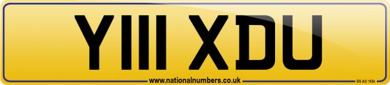 Y111 XDU