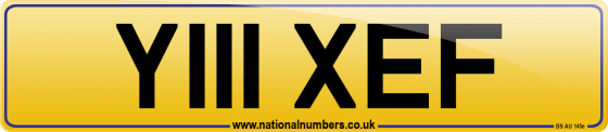 Y111 XEF