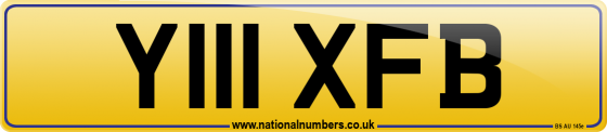 Y111 XFB