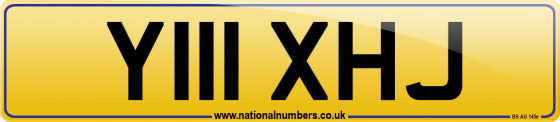 Y111 XHJ