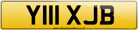 Y111 XJB