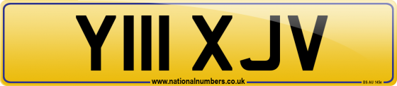 Y111 XJV