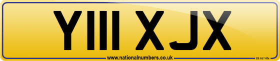 Y111 XJX