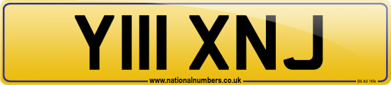 Y111 XNJ