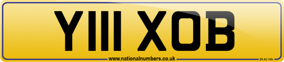 Y111 XOB