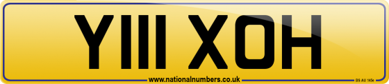 Y111 XOH