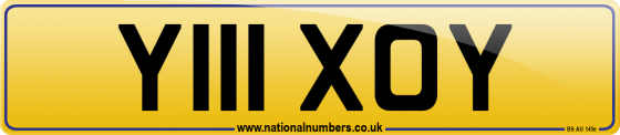 Y111 XOY
