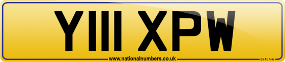 Y111 XPW