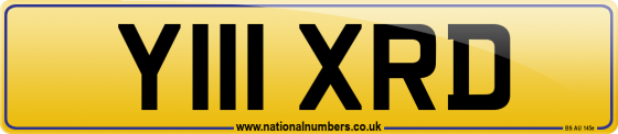 Y111 XRD