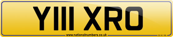 Y111 XRO