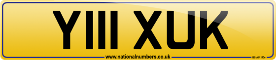 Y111 XUK