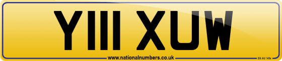 Y111 XUW