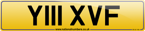 Y111 XVF