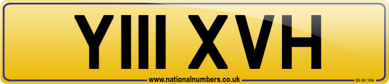 Y111 XVH