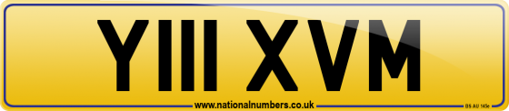 Y111 XVM