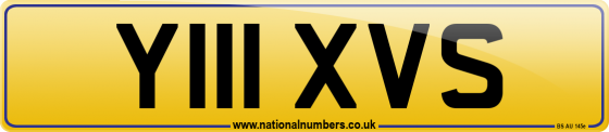 Y111 XVS