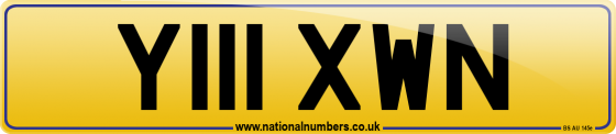 Y111 XWN