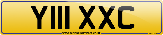Y111 XXC