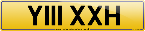 Y111 XXH