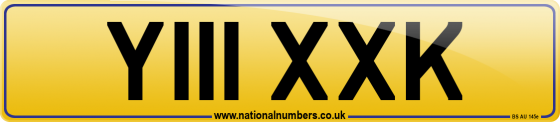 Y111 XXK