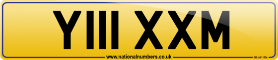 Y111 XXM