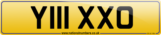 Y111 XXO