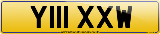 Y111 XXW