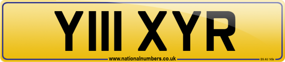 Y111 XYR