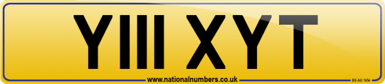 Y111 XYT