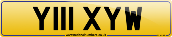 Y111 XYW