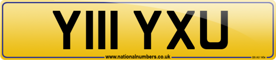 Y111 YXU