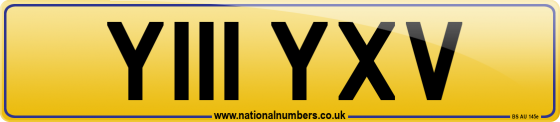 Y111 YXV