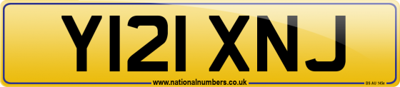 Y121 XNJ