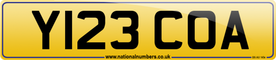 Y123 COA