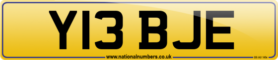 Y13 BJE