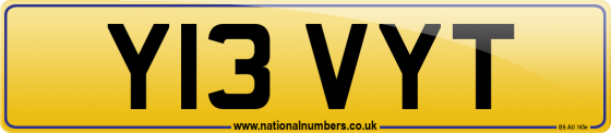 Y13 VYT