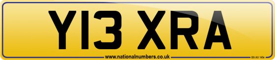 Y13 XRA