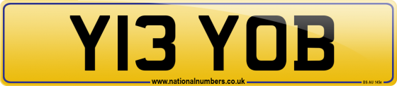 Y13 YOB