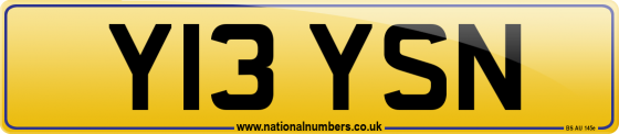 Y13 YSN